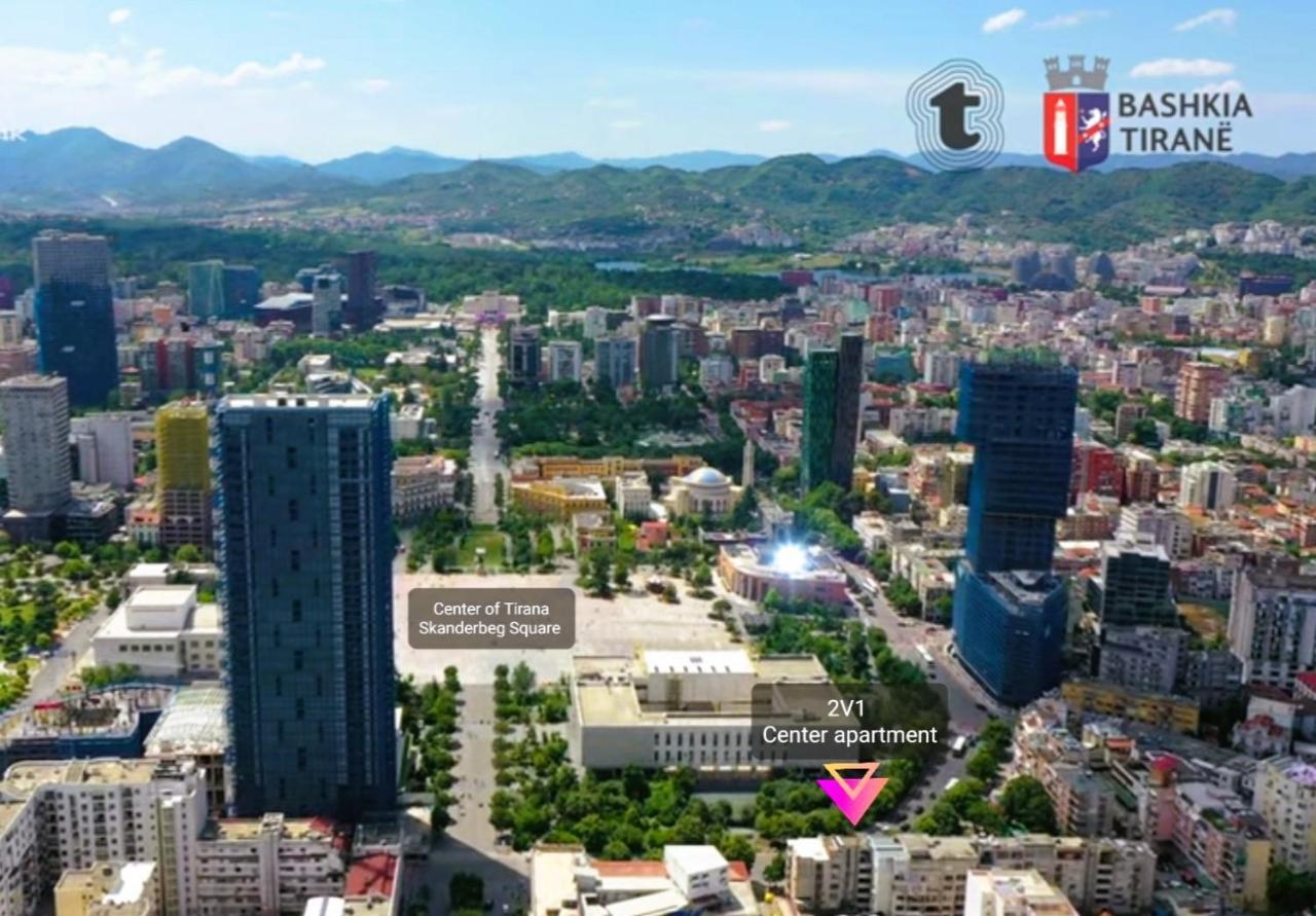 2V1 - Center Apartment 1 Tirana Exterior foto